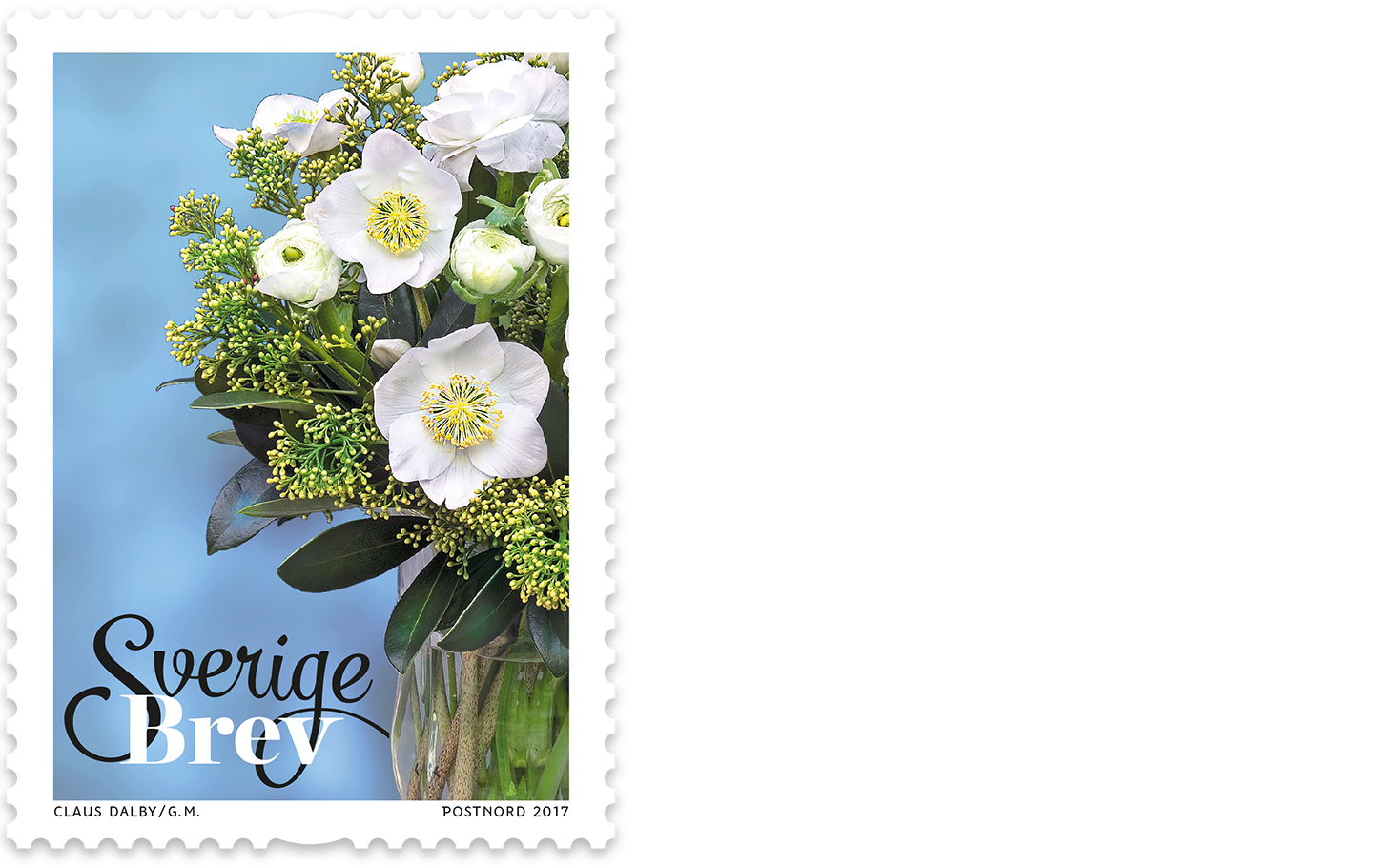 Frimärksåret 2017 Vinterblommor