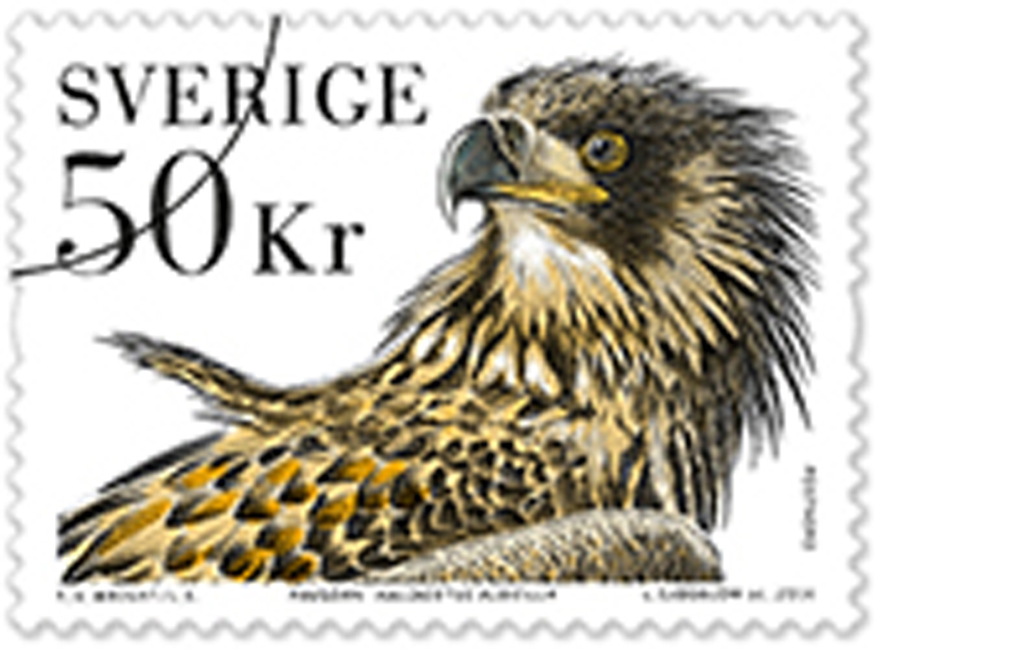 Frimärksutgåva 2016, Havsörn