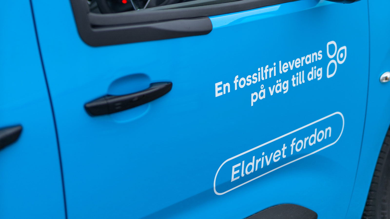 Opel Combo-e, en elektrisk postbil.